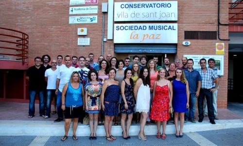 Profesorado de la escuela y del conservatorio