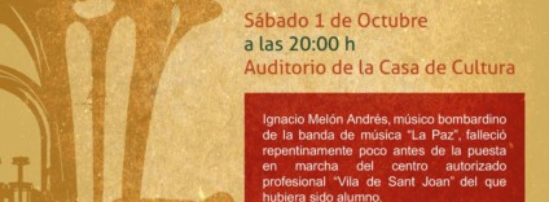 VI Gala Memorial “Ignacio Melón” del Conservatorio.