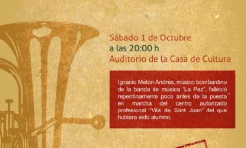 VI Gala Memorial “Ignacio Melón” del Conservatorio.
