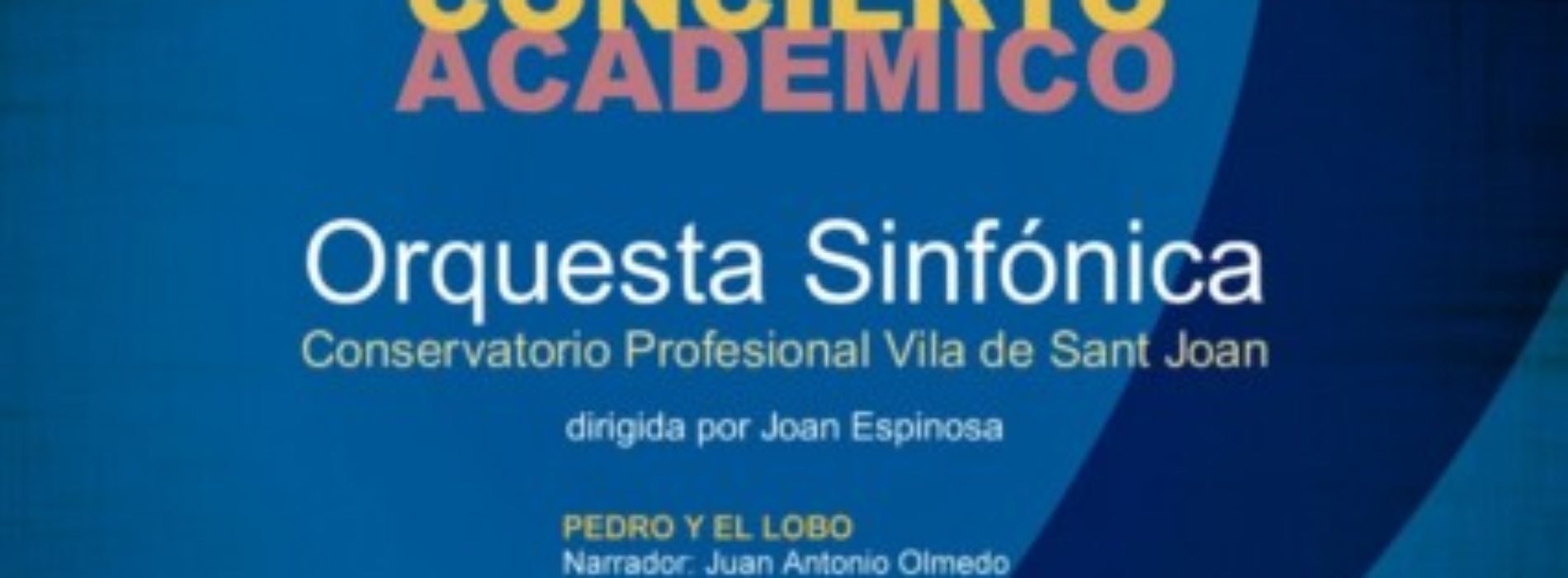 La sinfónica del conservatorio abre el curso académico.