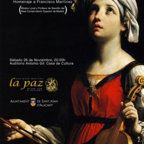 El homenaje a Francisco Martínez da la  bienvenida a los nuevos músicos de la banda.