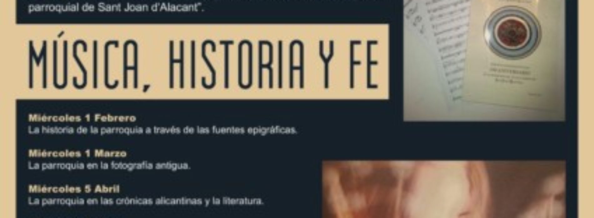 Historia de la parroquia de Sant Joan con música en directo.