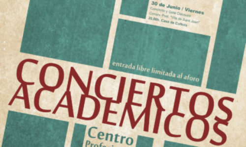 Conciertos Académicos del último trimestre.