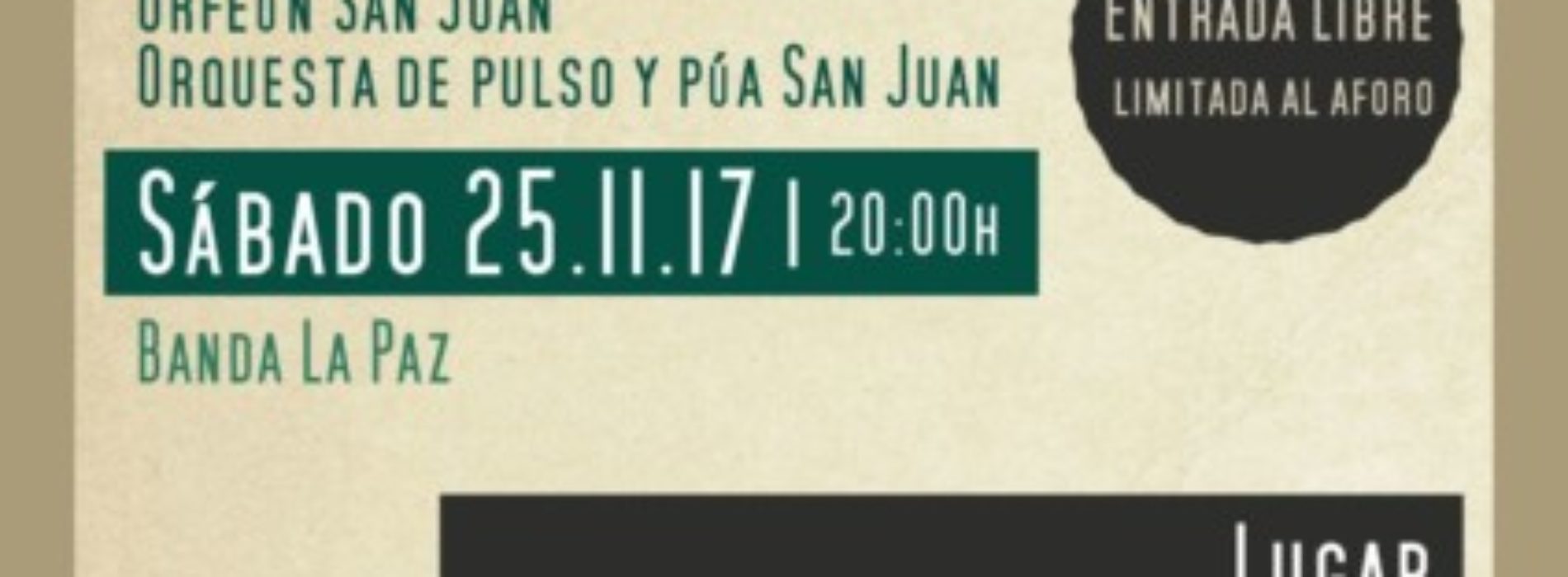 Concierto de Santa Cecilia 2017