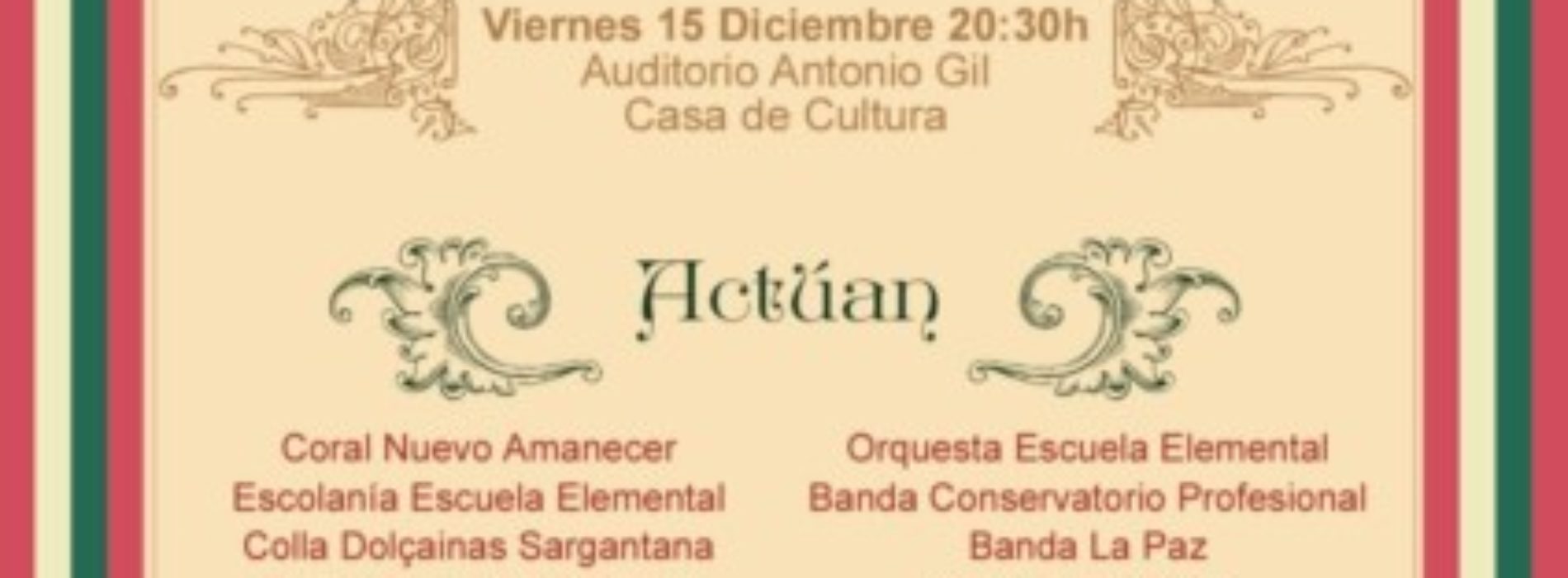 Concierto de Navidad a beneficio de Cáritas