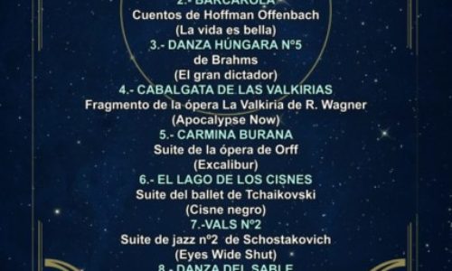 Concierto inaugural del 18º Festival de Cine con Luis Ivars