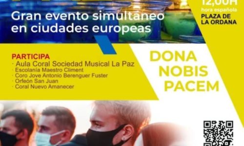 Te esperamos este domingo a las 12h en la plaza L’Ordana🕊