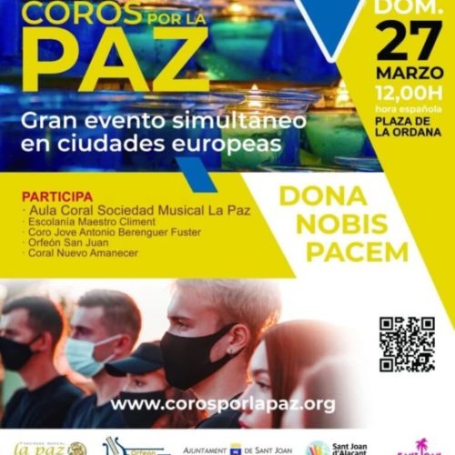 Te esperamos este domingo a las 12h en la plaza L’Ordana🕊