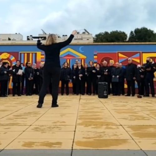 Sant Joan canta en «Coros por la Paz» Sociedad Musical La Paz