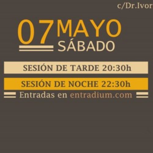 El sábado 7 de mayo tendremos a Vera Lu & Andrés Lizón, voz y contrabajo 😍