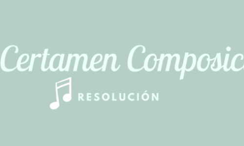 Resolución IV Certamen Composición
