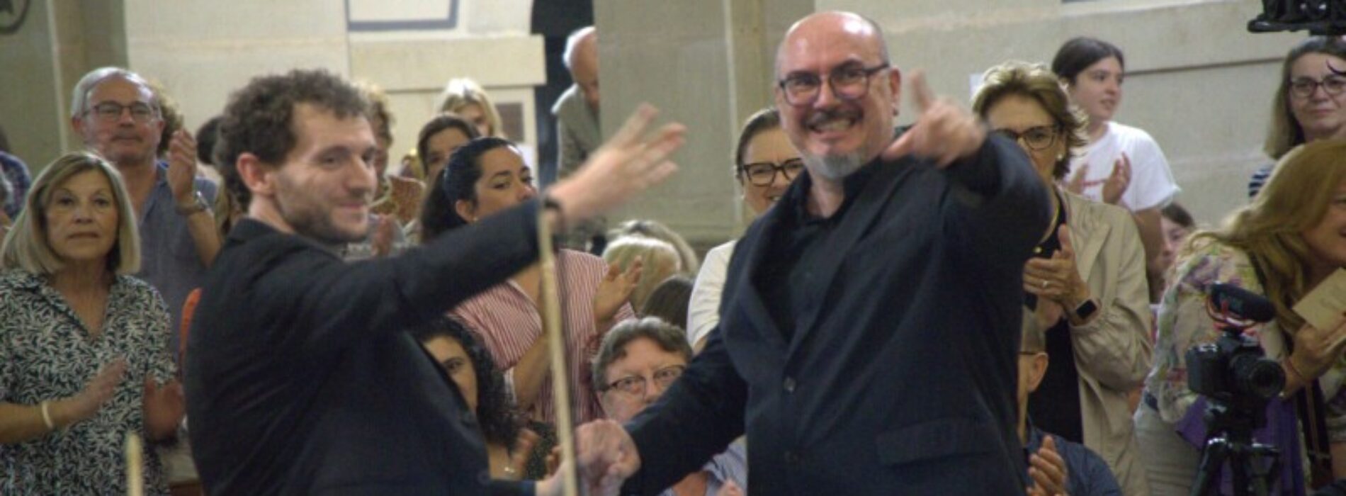 Concierto por el Año Jubilar en el Monasterio de la Santa Faz. La orquesta sinfónica de Sant Joan y la coral de la UA desbordan el santuario.