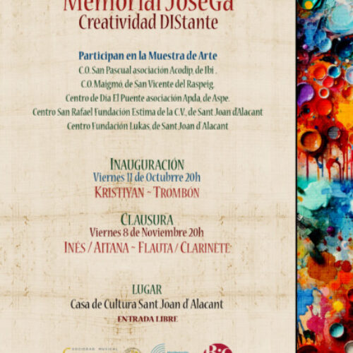 La Paz presenta la XVI Muestra de Arte «Memorial JoseGa» Creatividad DIStante