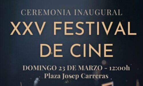 CEREMONIA INAUGURAL 25º FESTIVAL DE CINE DE SANT JOAN