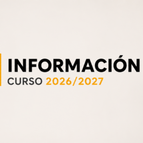 Información Curso 2026/2027