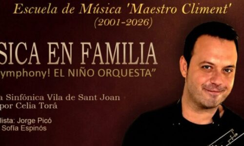 CONCIERTO MÚSICA EN FAMILIA “¡PicóSymphony! EL NIÑO ORQUESTA”
